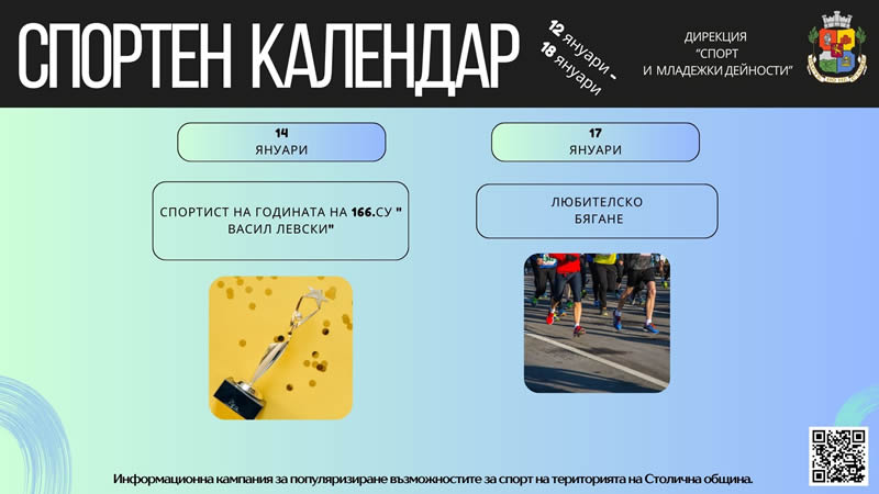 12 - 18 януари 2026